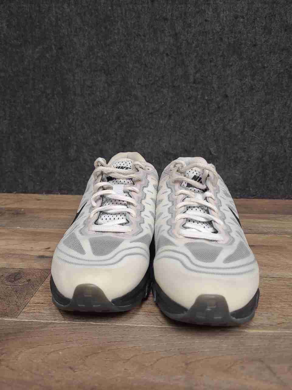 Nike Air Max Tailwind 7 White Black Dark Grey Running Shoes Women's Size 9