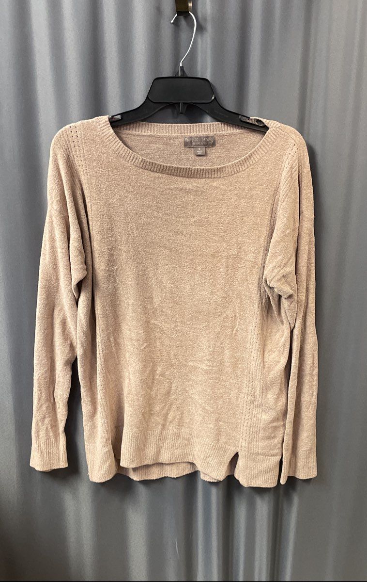 Barefoot Dreams Women's Taupe CozyChic Ultra Lite Sweater Size M