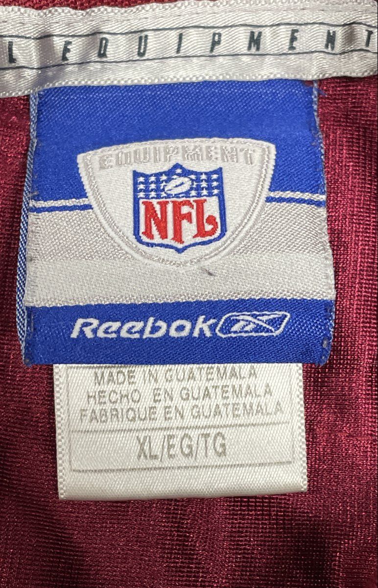 Vintage 2000s Reebok Washington Redskins Jason Campbell NFL Jersey Sz XL