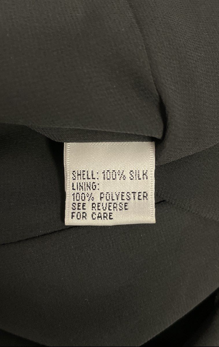 Talbots Women's Pure Silk Skirt Black Floral A-Line Size 18 NWT