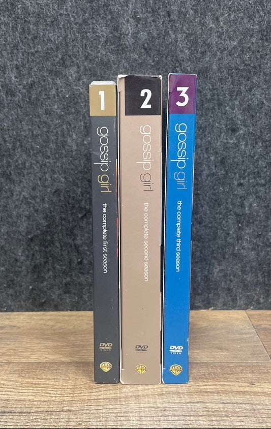 Gossip Girl The Complete Series Seasons 1 2 & 3 DVD Box Set Lot TV Show