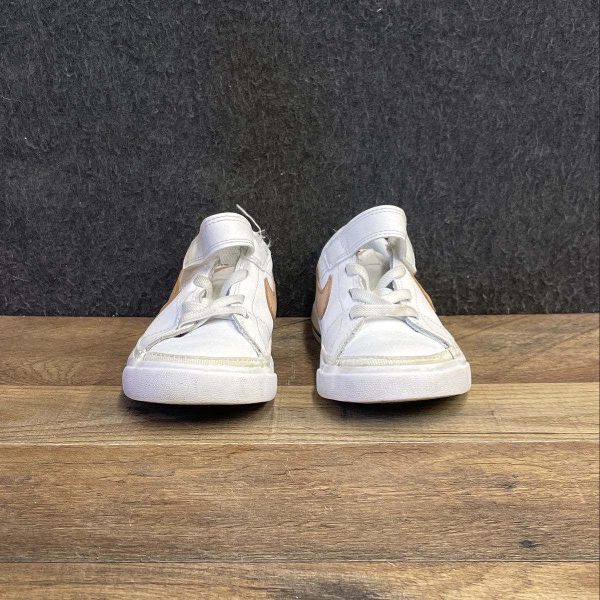 Nike Court Legacy White Desert Ochre Toddler Sneakers Size 10C DA5382-126