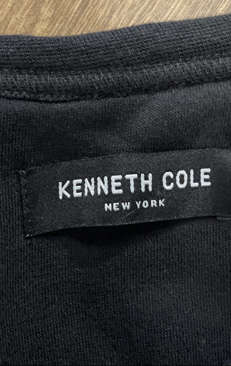Kenneth Cole Men's Black Core Fall Raglan Crewneck Sweater Sz L NWT