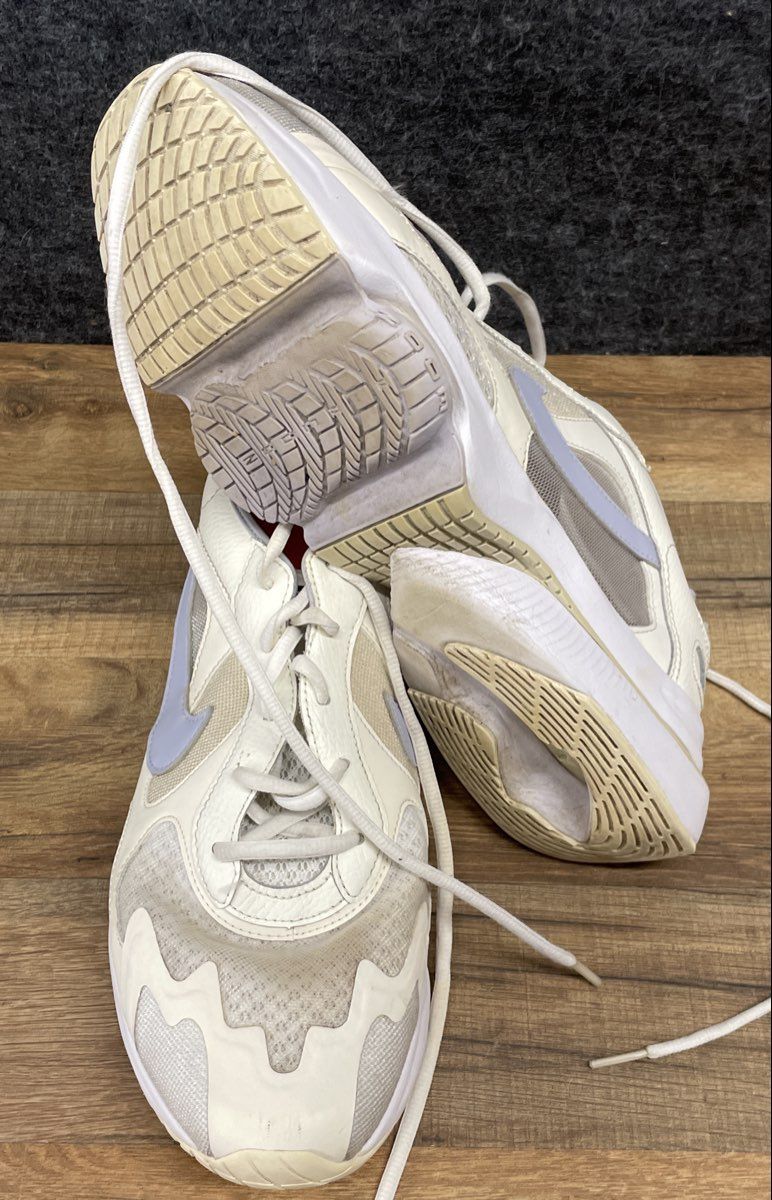 Nike Air Zoom Division White Pale Ivory Men's Running Shoes Size 12