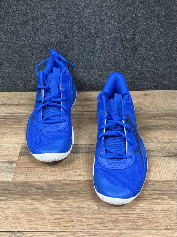 Under Armour Jet '23 Royal Blue White Kids Basketball Shoes Size 6.5Y