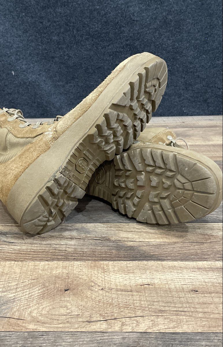 McRae Footwear Coyote Desert Tan Suede Military Combat Boots Size 7W