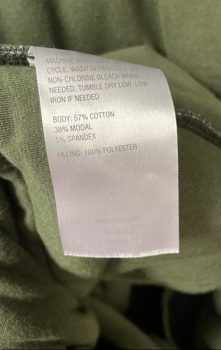 G by Giuliana Women's Green Quilted Belted Puffer Robe Housecoat Sz M