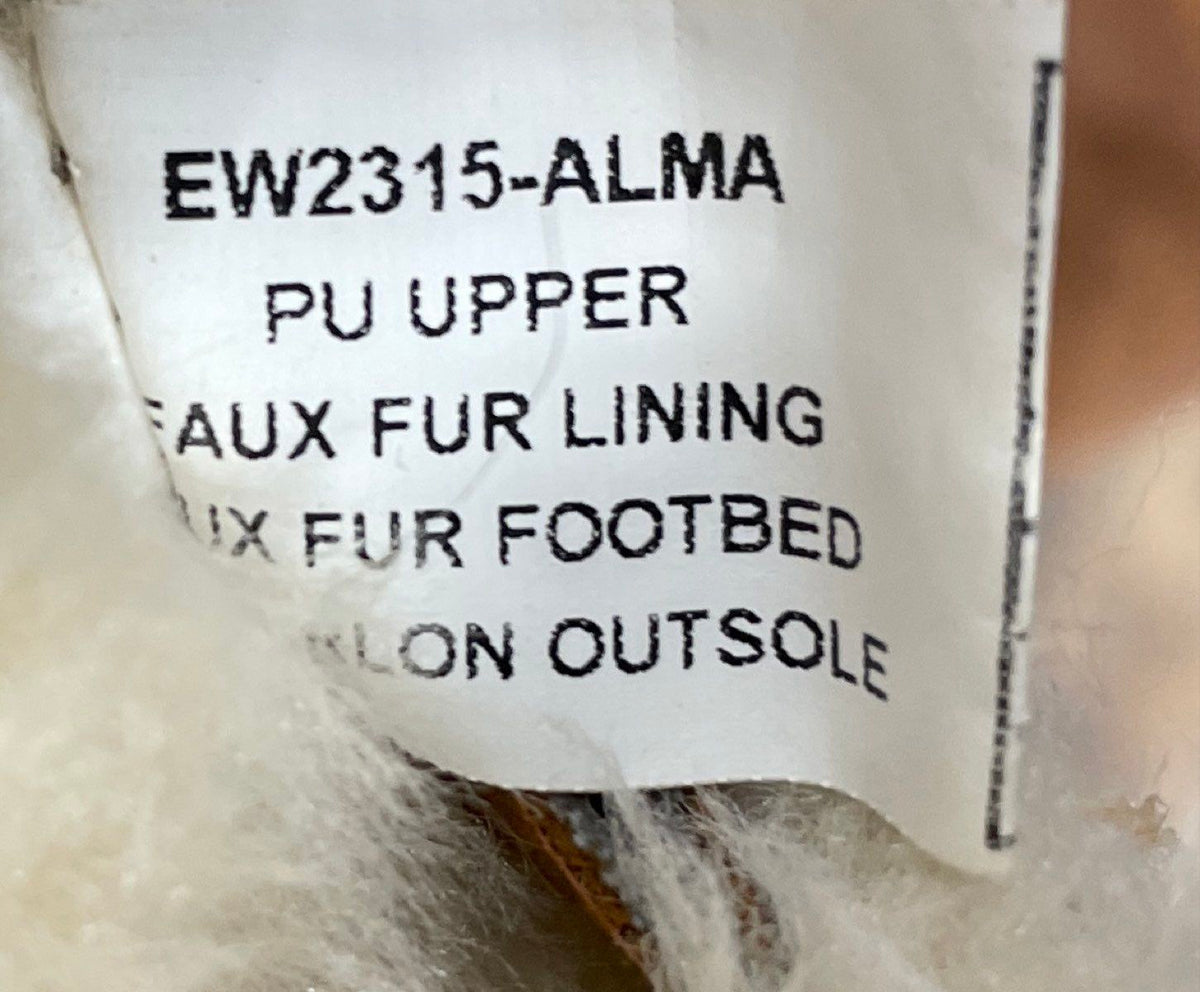 LaMO Alma Chestnut Brown Faux Fur Lined Winter Boots Women's Size 6