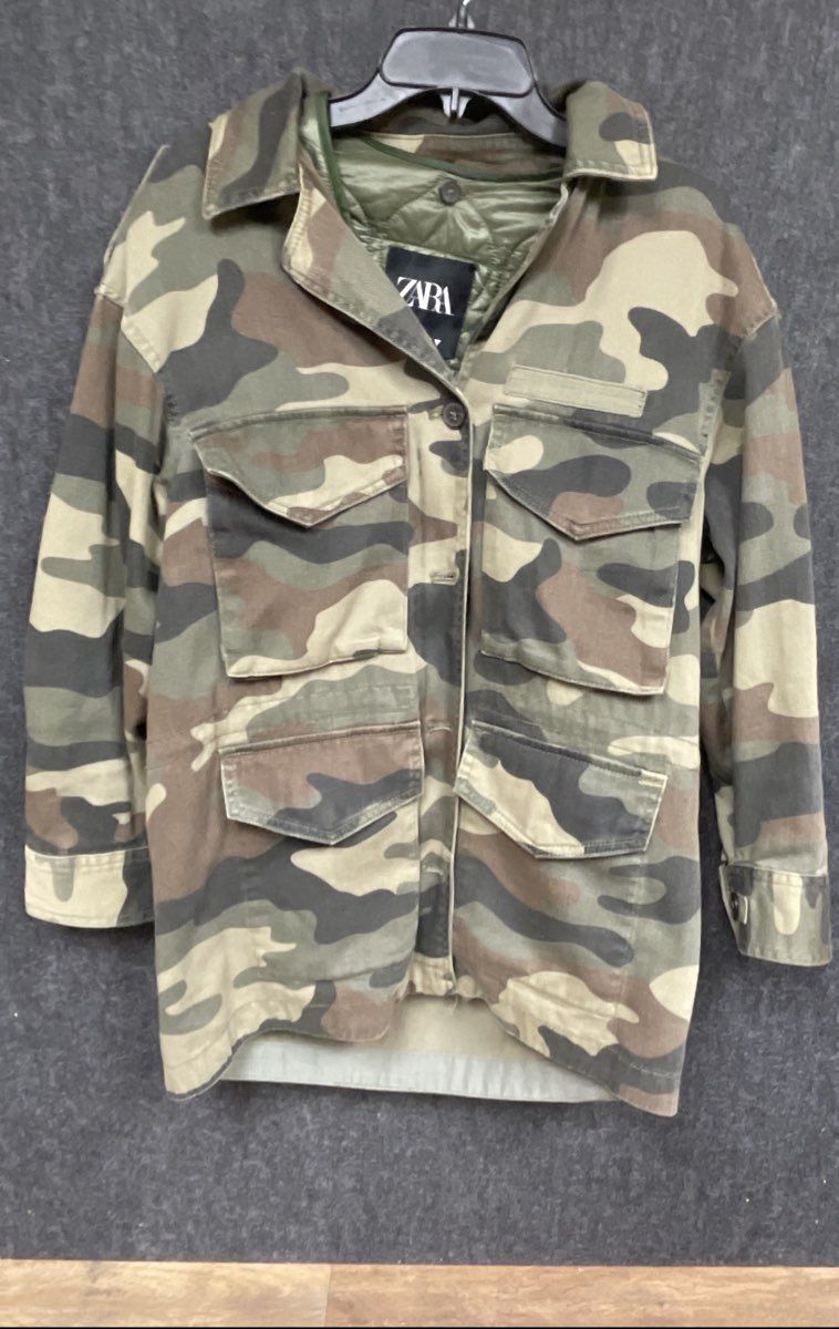 Camo Zara Jacket - Size S