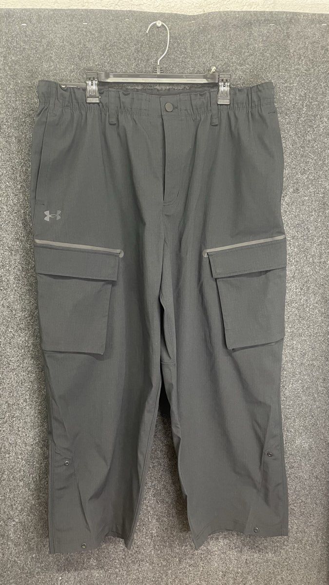 Under Armour Men's Unstoppable Utility Cargo Pants Black Loose Straight XL NWT