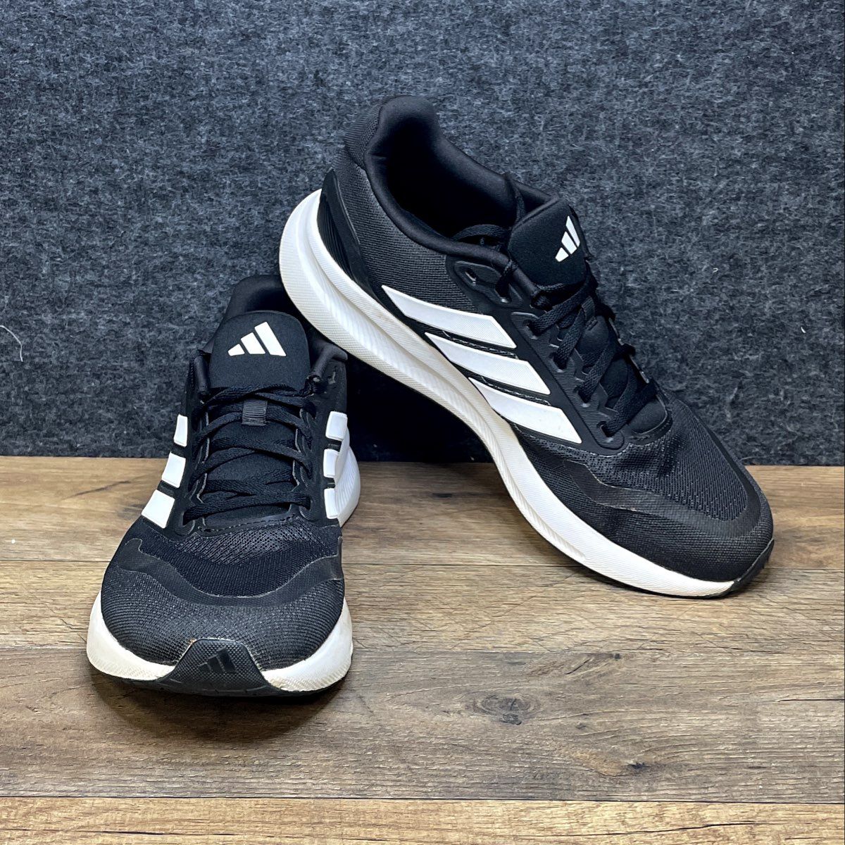 Adidas Duramo 10 Core Black Cloud White Running Shoes Size 10