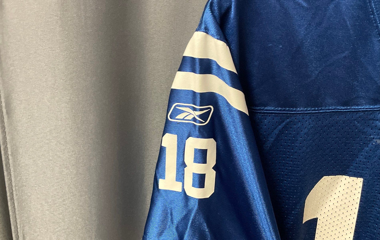 Reebok Youth Indianapolis Colts Peyton Manning #18 NFL Football Jersey Blue XL