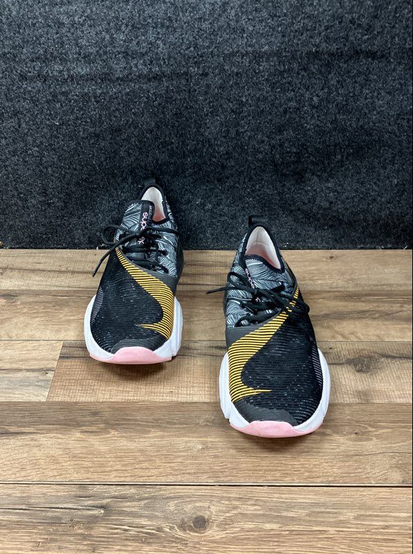 Nike Air Zoom SuperRep Black White Pink Yellow Training Shoes Women's Size 9