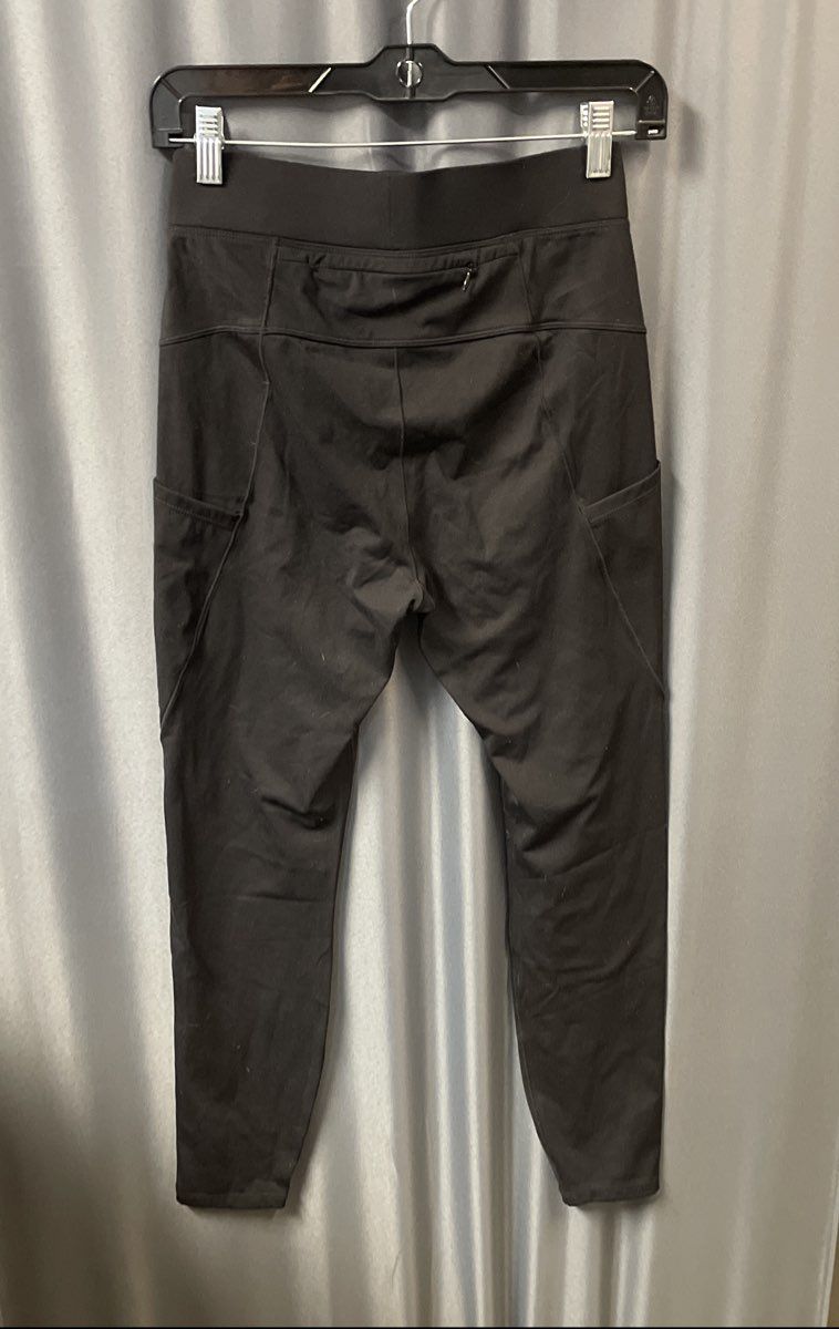 Halara Women's Black High Rise Zip Pocket Yoga Leggings Size M NWT