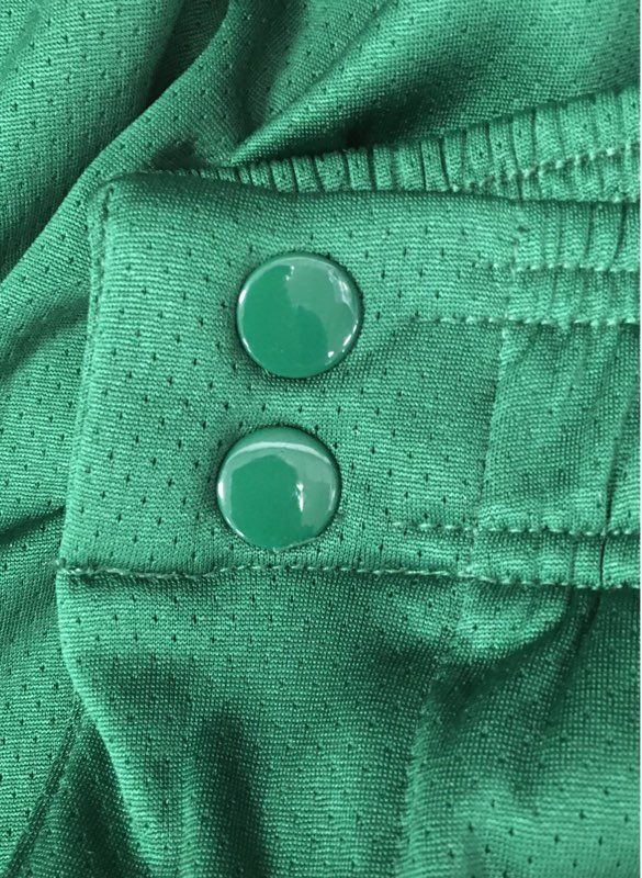Eastbay Men's Green Side Snap Tearaway Training Pants Mesh Athletic XL
