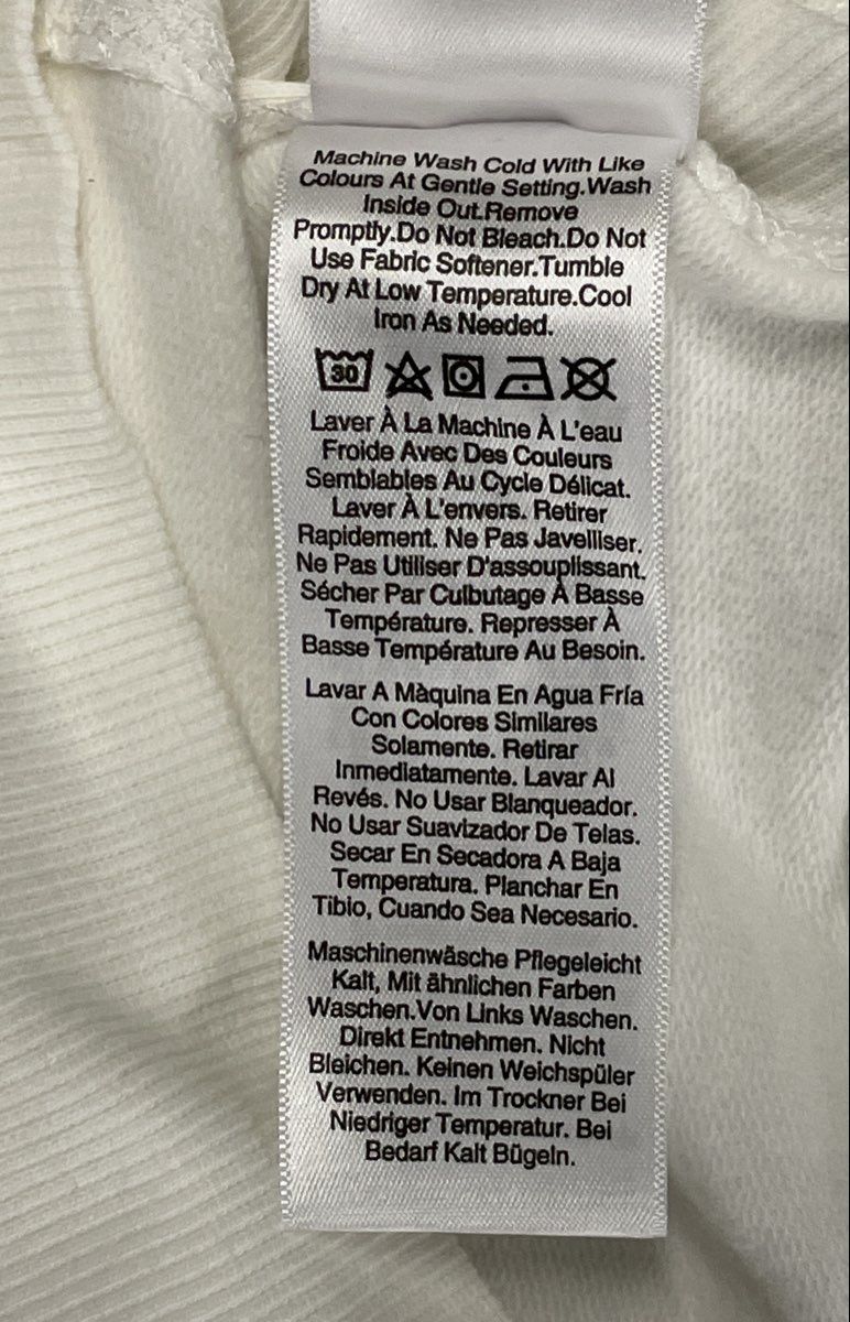 DKNY Sport Women's Hoodie White Logo Pullover NWT Sz L