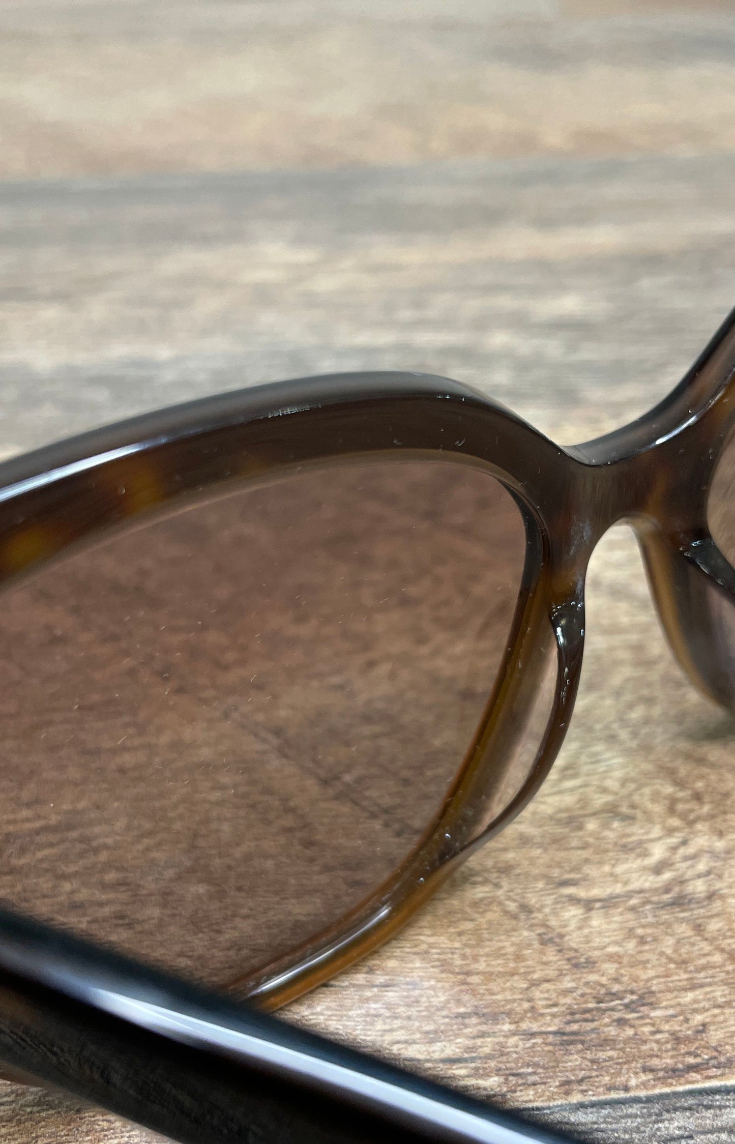 Kate Spade Tortoise Kiyanna/S Cat Eye Sunglasses Brown Gradient Lens Hard Case