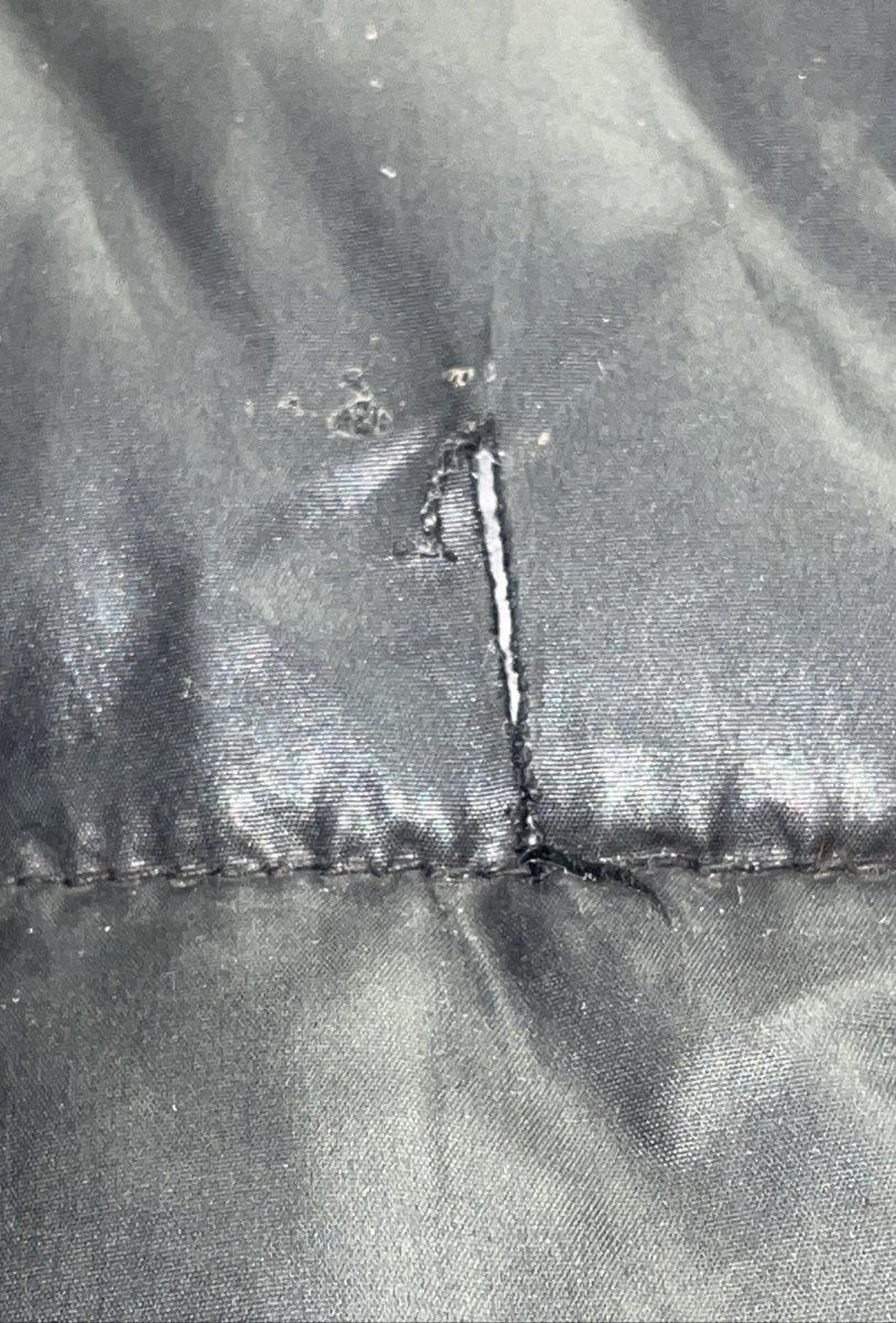 Calvin Klein Jeans Men's Black Puffer Full Zip Mock Neck Jacket Coat Size M