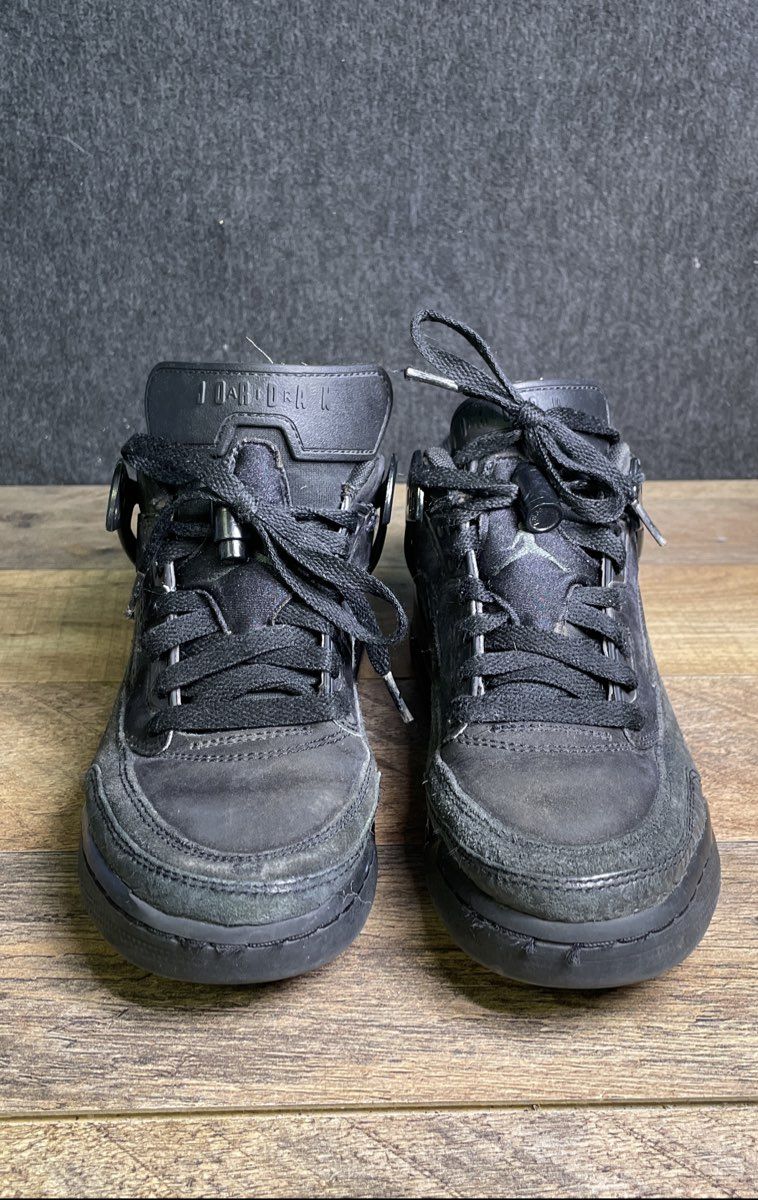 Nike Air Jordan Spizike Low Black Cat Youth Sneakers Size 4Y