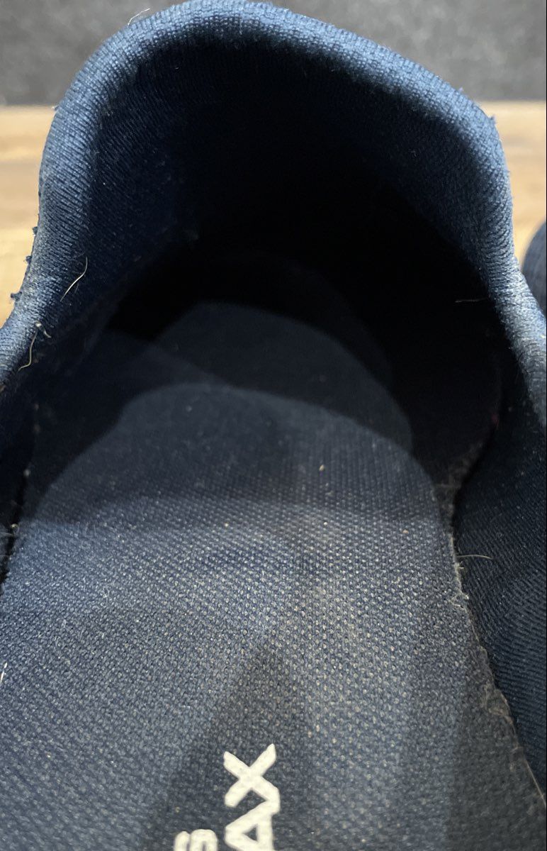 Skechers GoWalk Max Navy Blue White Slip-On Walking Shoes Size 9