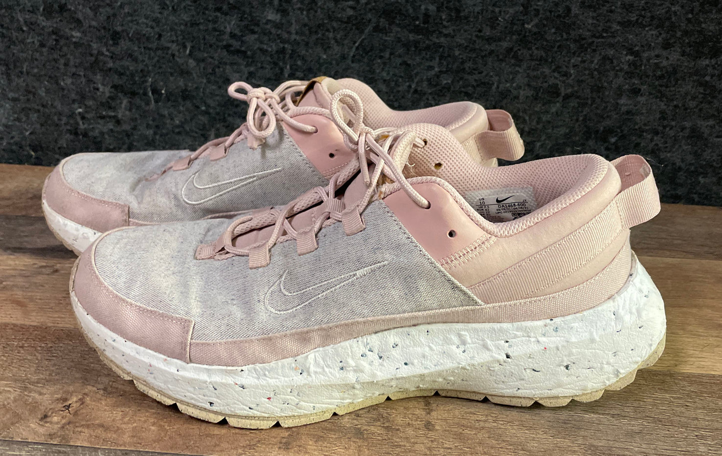 Nike Crater Impact Soft Pink Women's Running Lifestyle Shoes Size 10