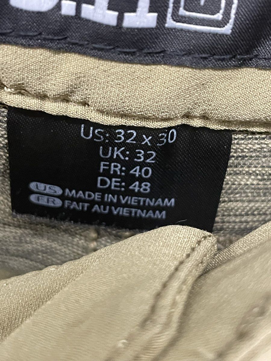 5.11 Tactical Men's Khaki Tan Defender-Flex Range Pants Sz 32x30