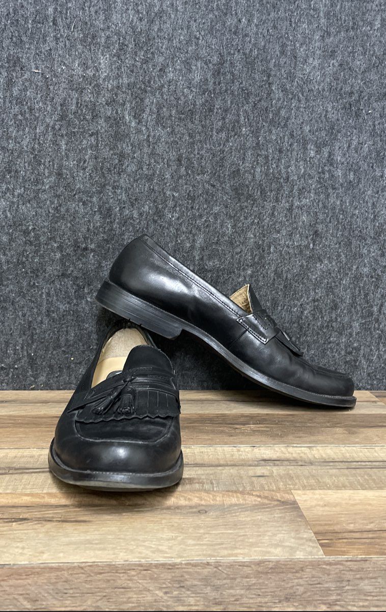 Nunn Bush 81485-01 Black Leather Kiltie Tassel Loafers Men's Size 11 M