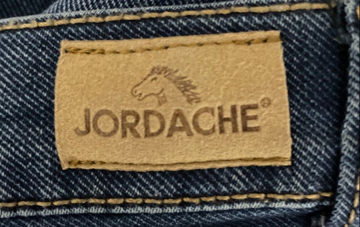 Jordache Women's Medium Wash Blue High Rise Wide Leg Denim Jeans Sz 14