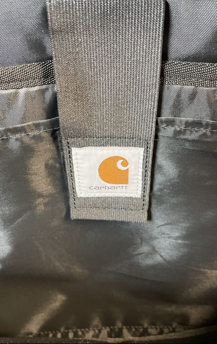 Carhartt Black Canvas Laptop Backpack Padded Work Bag Corporate Promo Logo