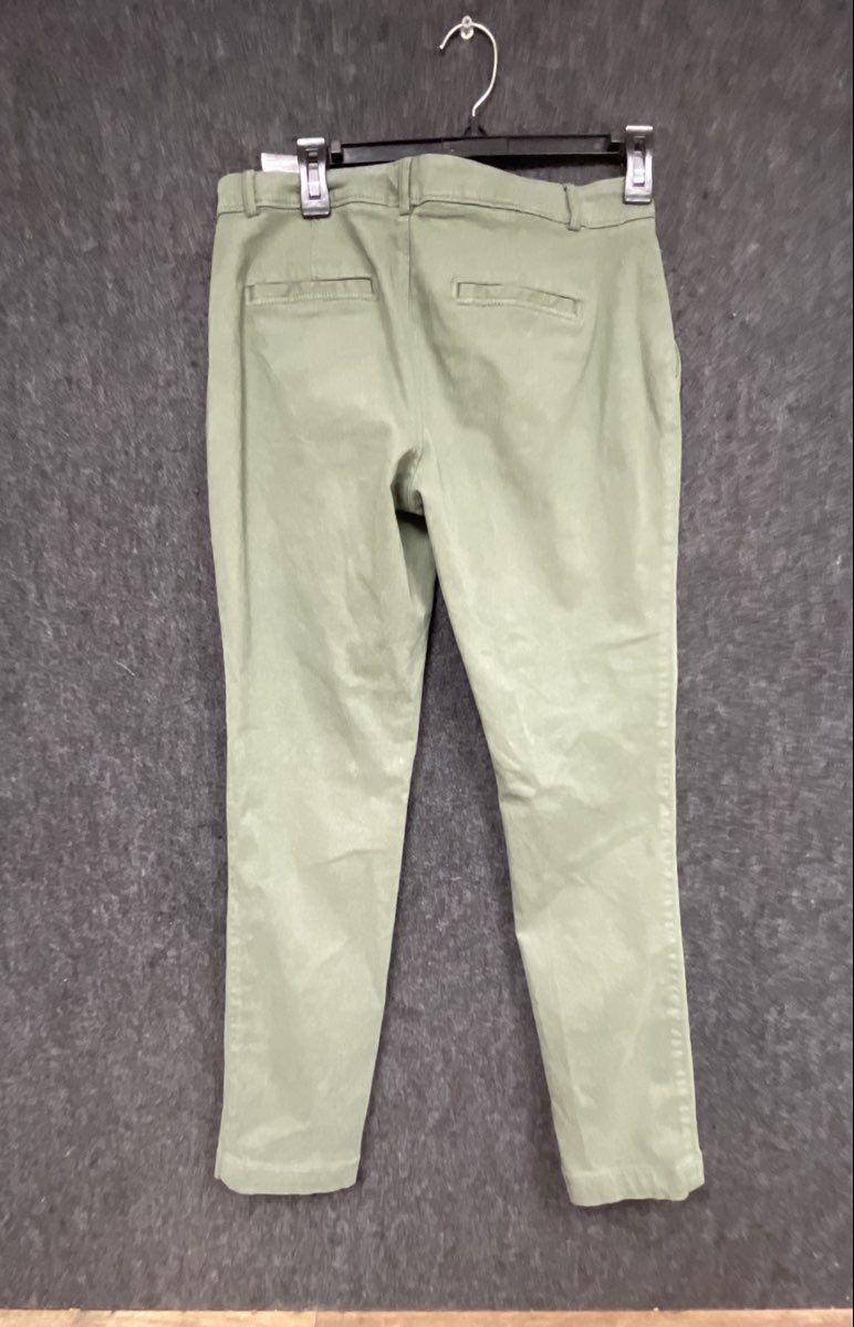 Banana Republic Women's Sloan Fit Green Garment Dyed Skinny Pants Sz 2 NWT