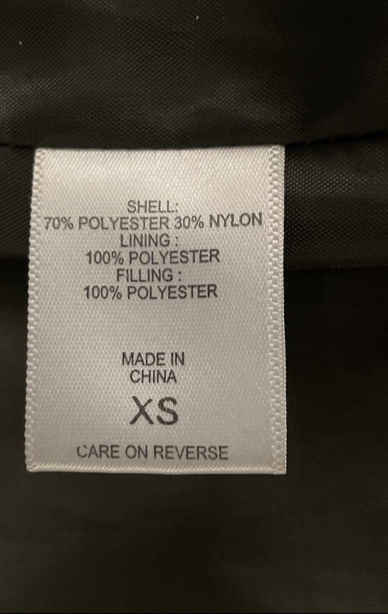 New York & Company Women's Olive Green Quilted Puffer Vest Full Zip Sz XS