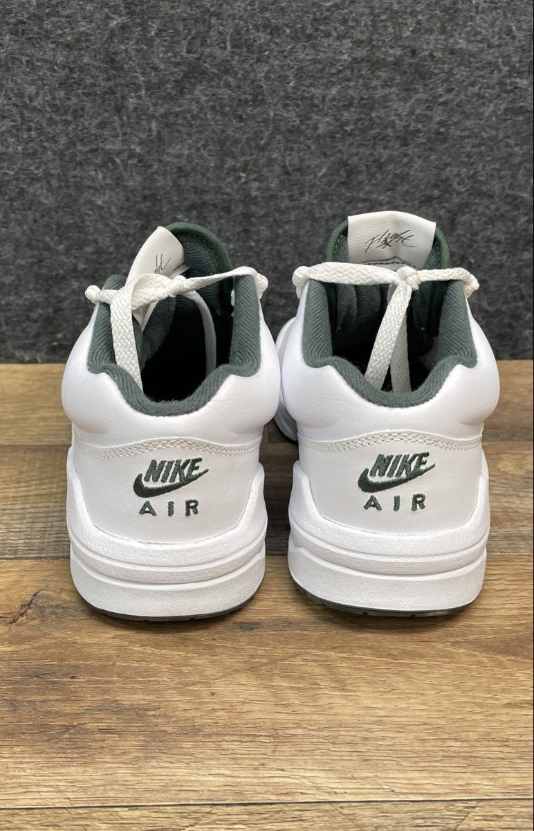 Air Jordan Stadium 90 White Clover Green Sneakers Men's Size 7