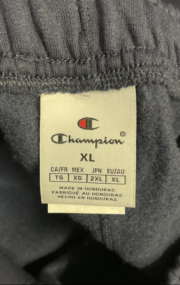 Champion Men's Navy Blue Powerblend Fleece Open Bottom Sweatpants Sz XL NWT
