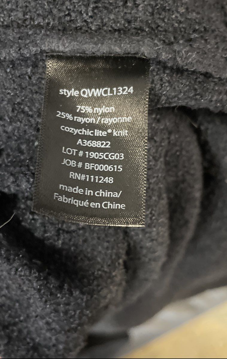 Barefoot Dreams Women's CozyChic Lite Relaxed Hooded Cardigan Black Size L