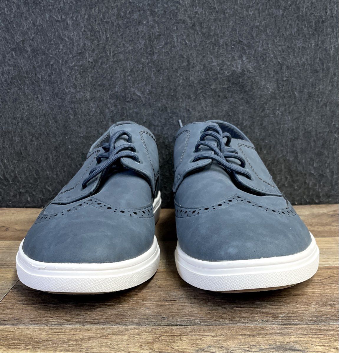 Aldo Blue Wingtip Brogue Derby Lightweight Dress Sneaker Size 9.5