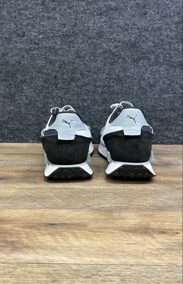Puma Future Rider Play On Oreo Black Grey White Men's Sneakers Size 13