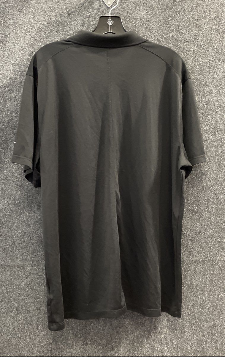 Nike Men's Black Dri-FIT Standard Fit Short Sleeve Polo Shirt Size XL