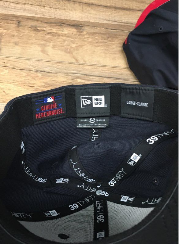 New Era Washington Nationals & Capitals Hat Lot 2 MLB NHL 39THIRTY 9FIFTY Caps