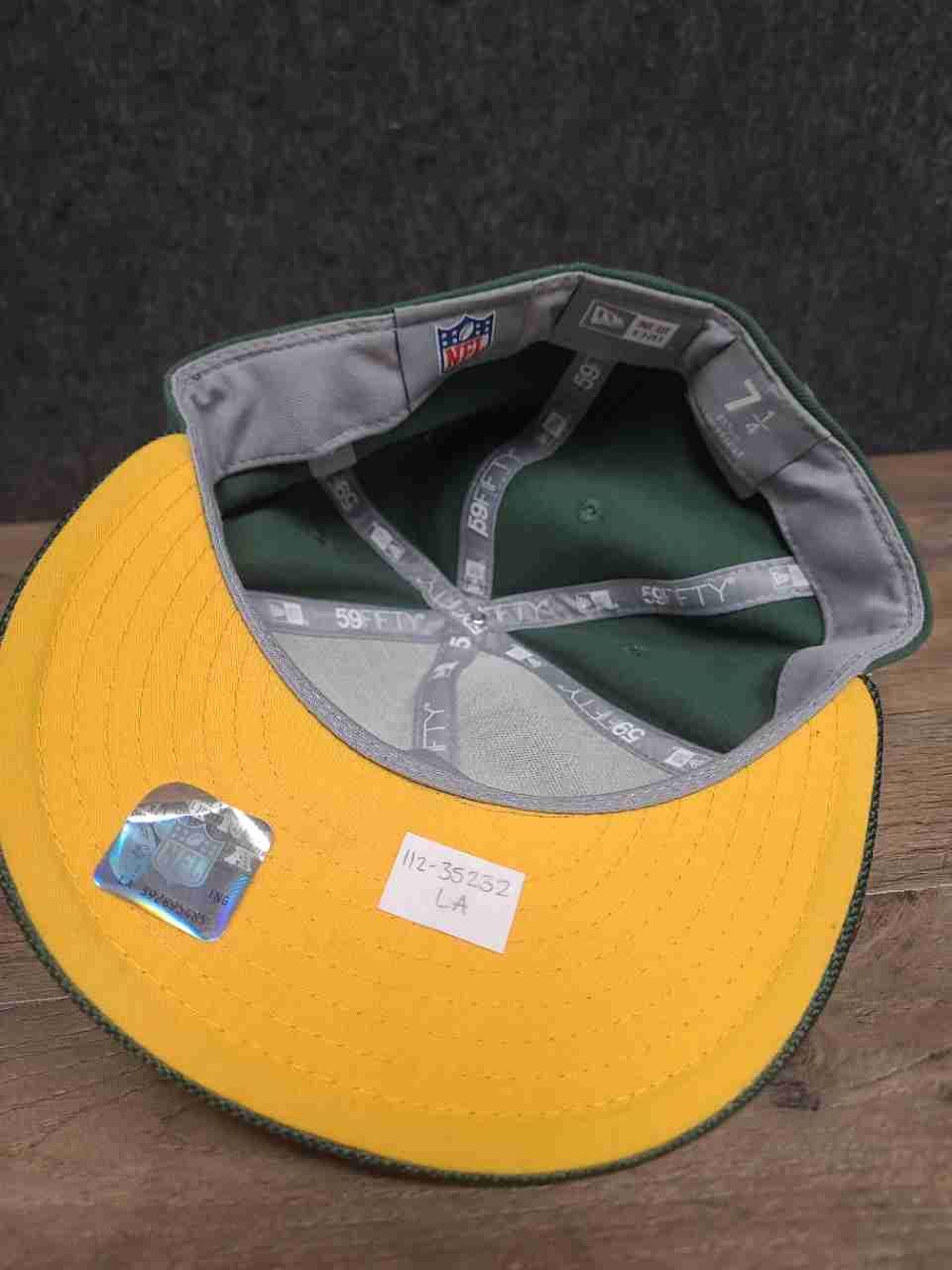 New Era Men's Wisconsin Hat Lot Packers 59FIFTY 7 1/4 Bucks 9FIFTY Snapback