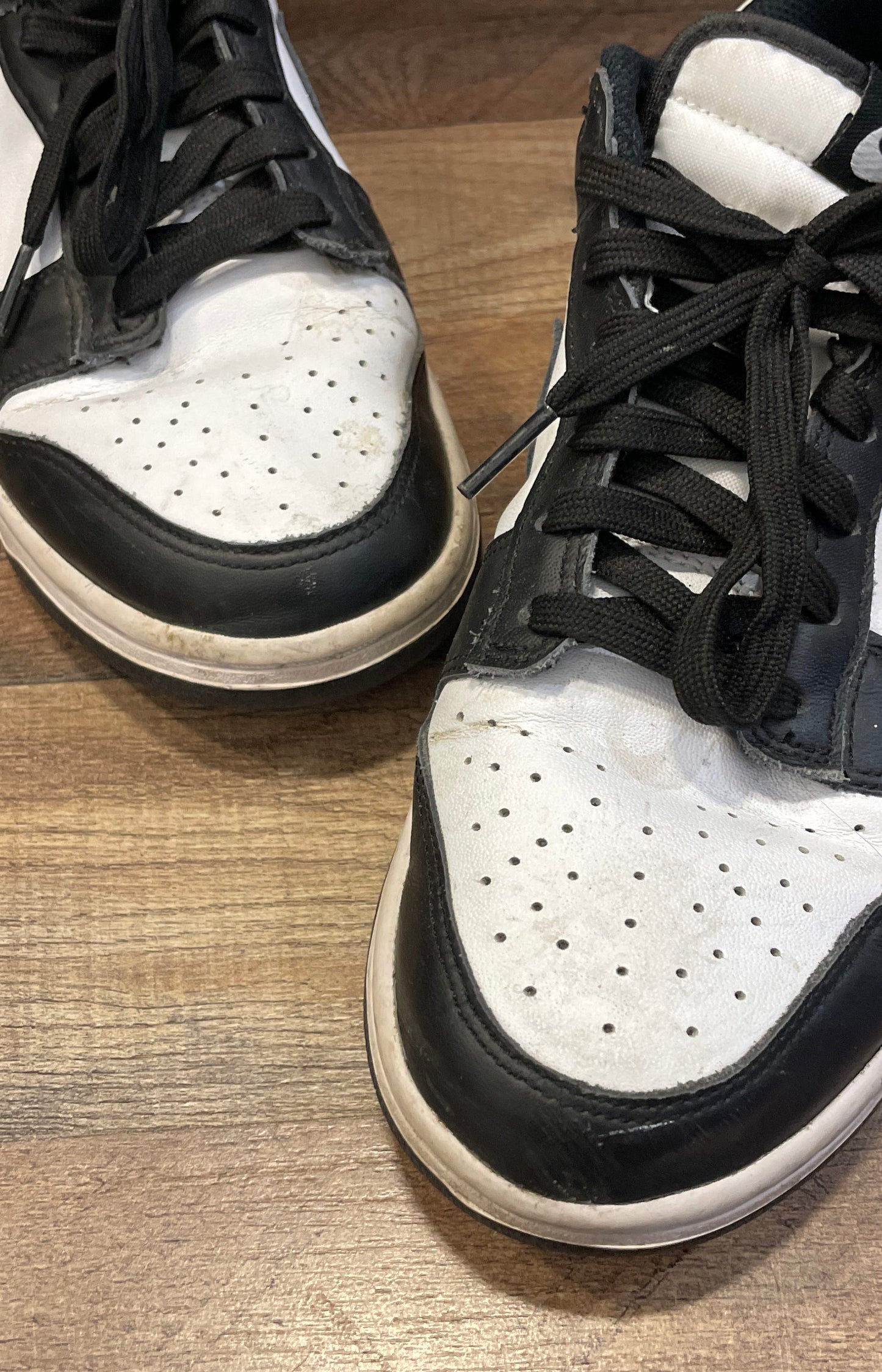 Nike Dunk Low Black White Panda Women's Sneakers DD1503-101 Size 9.5