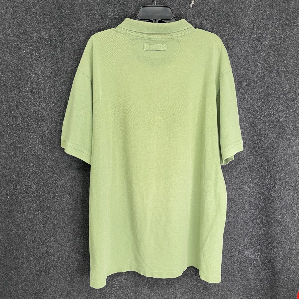 Duluth Trading Men's Green Short Sleeve Pique Cotton Polo Shirt Sz XL