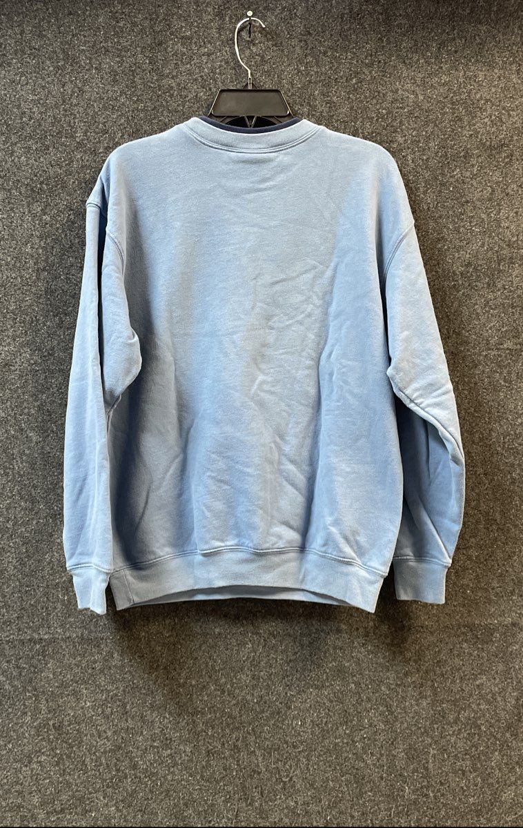 M&C Sportswear Women's Light Blue Embroidered Grandkids Sweatshirt Sz L