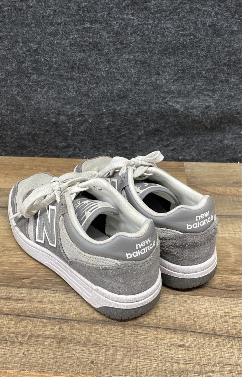 New Balance 480 Graphite Grey GS Low Top Lifestyle Sneakers Boy's Size 6