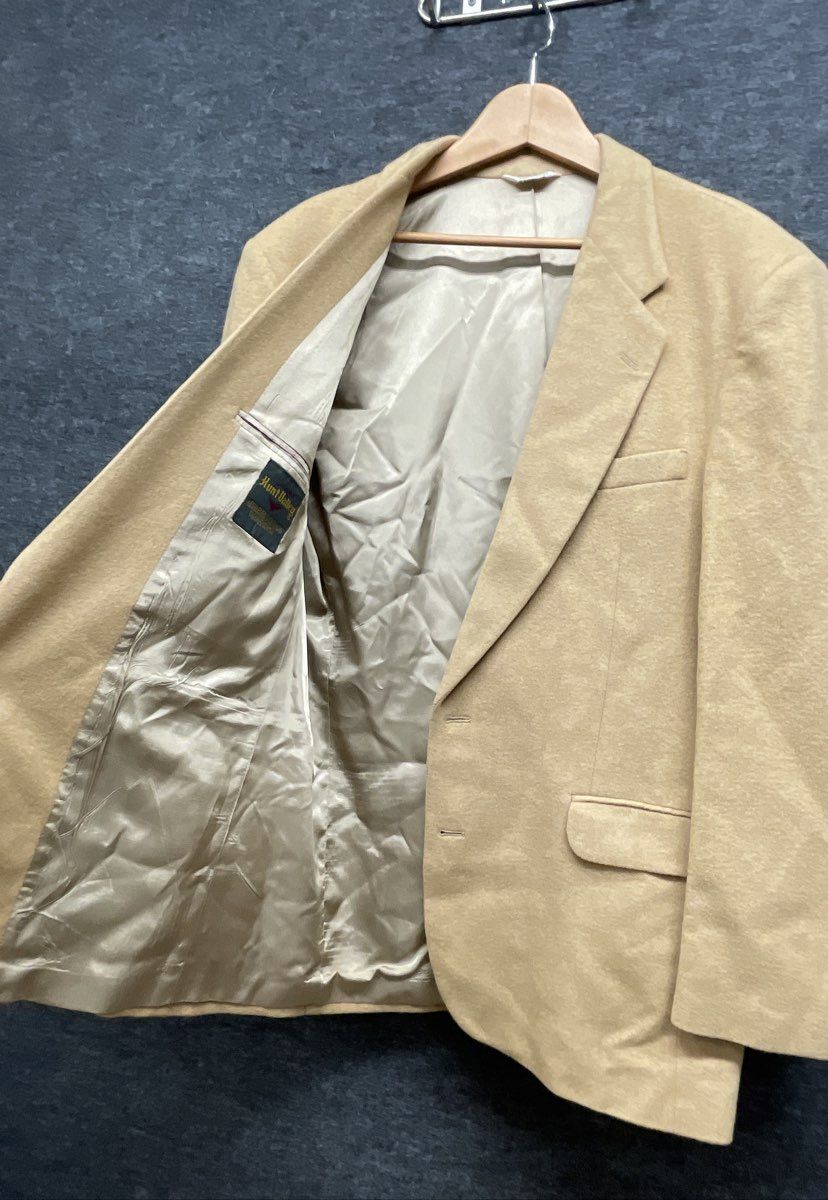 Hunt Valley Men's Vintage 70s Camel Hair Blazer Sport Coat Tan