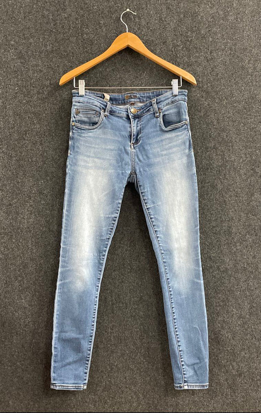 KUT from the Kloth Women's Skinny Jeans Light Wash Stretch Denim Sz 6S