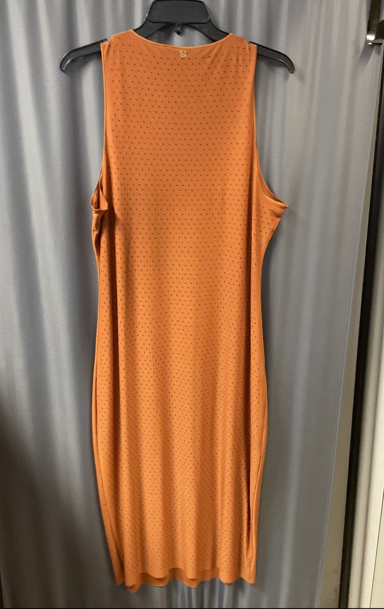 Victoria's Secret Women's Orange Studded Swim Dress Coverup XL NWT