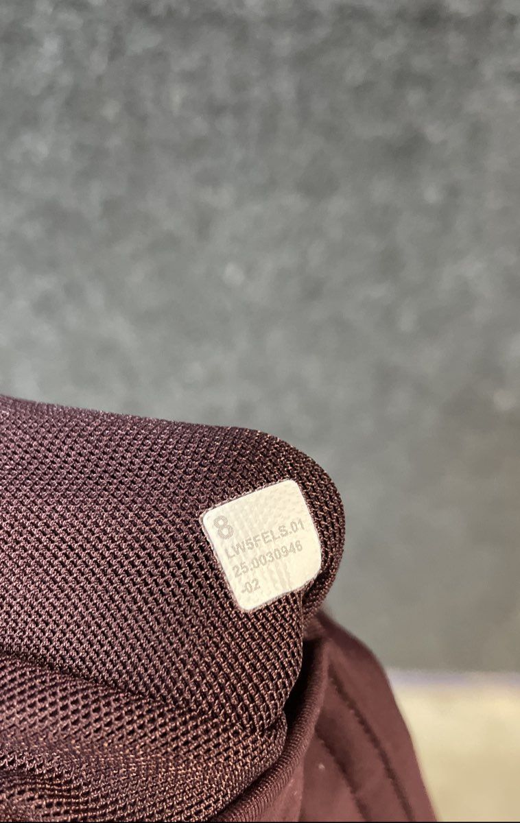 Lululemon Women's Align High-Rise 25" Leggings Burgundy Plum Sz 8