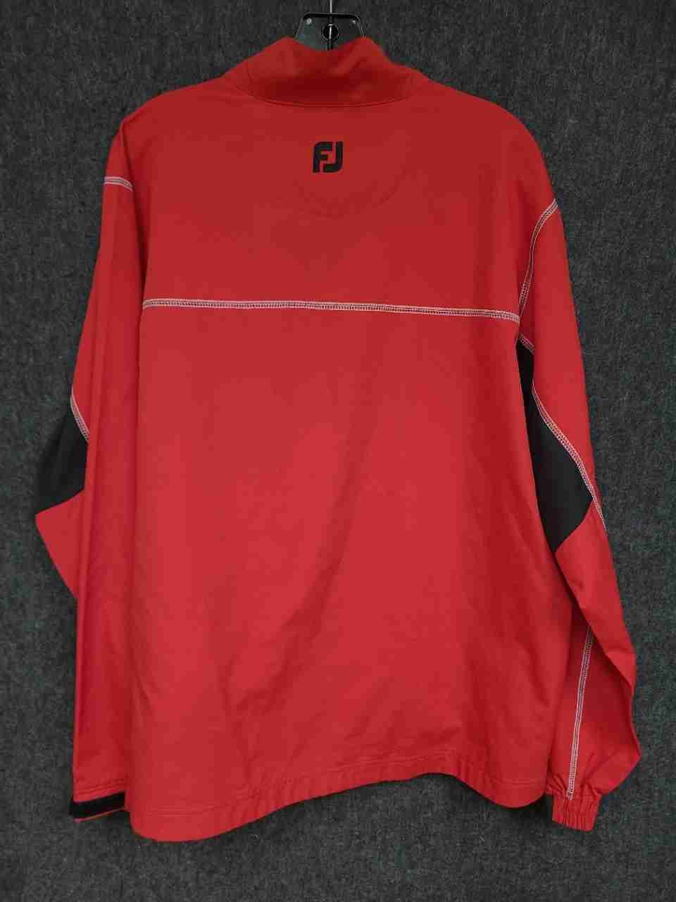FootJoy Men's 1/4 Zip Pullover Red Meadows Farms Golf Course Embroidery Sz L