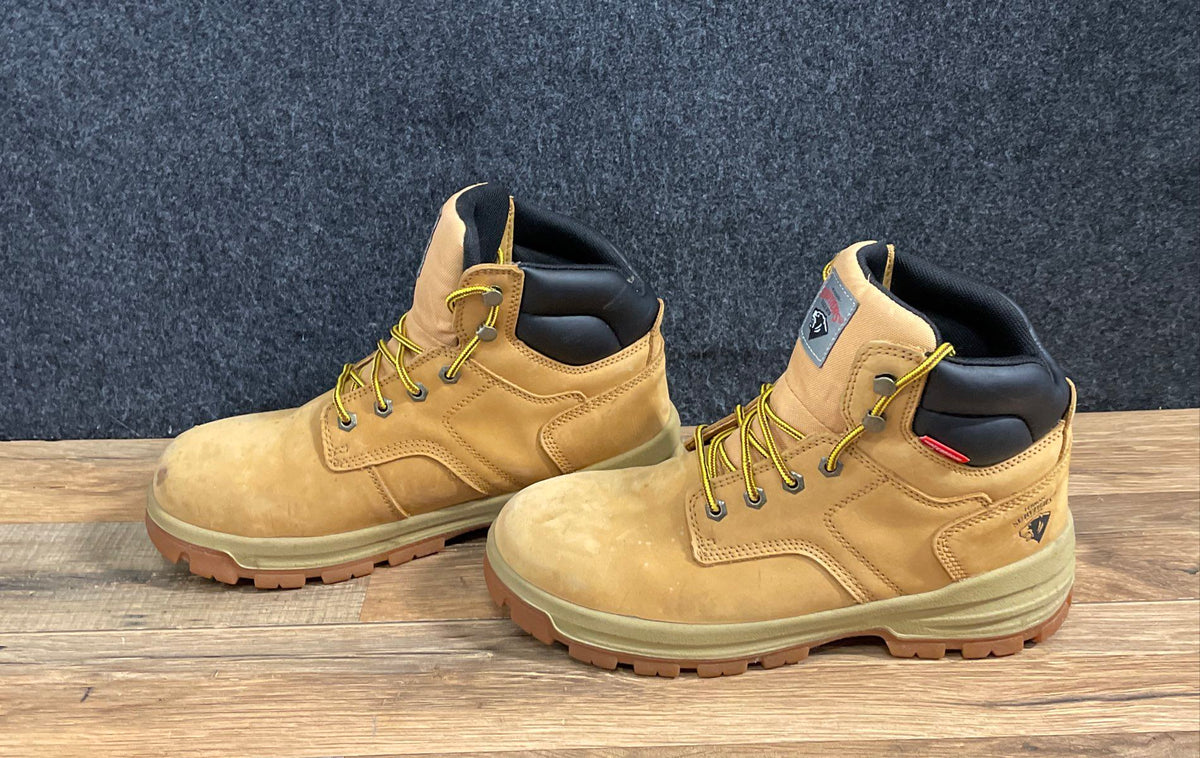 Herman Survivor Waterproof Wheat Leather Work Boots Men's Size 10