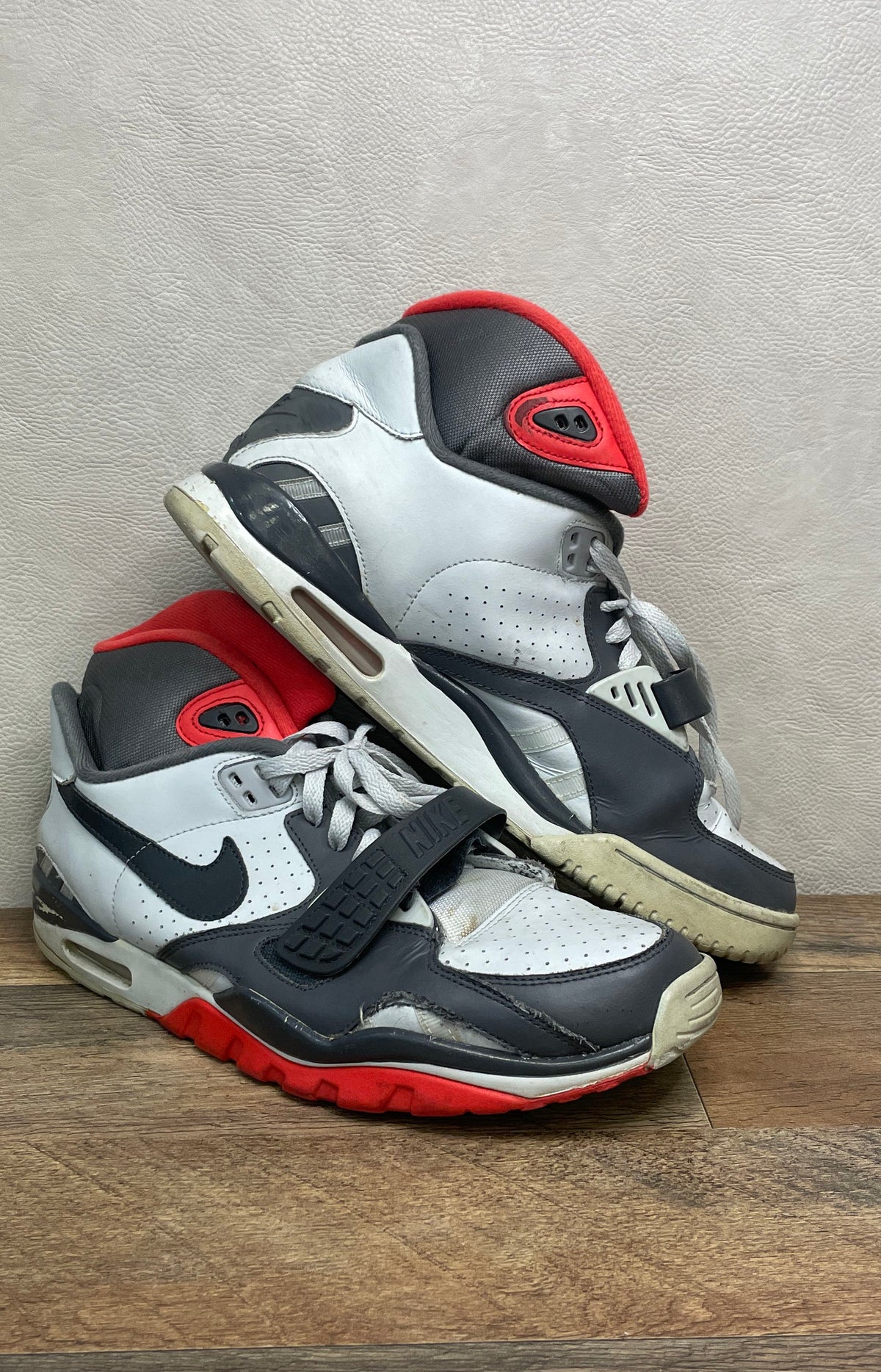 Nike Air Trainer SC II Grey White Red Men's Cross Trainer Sneakers Size 11